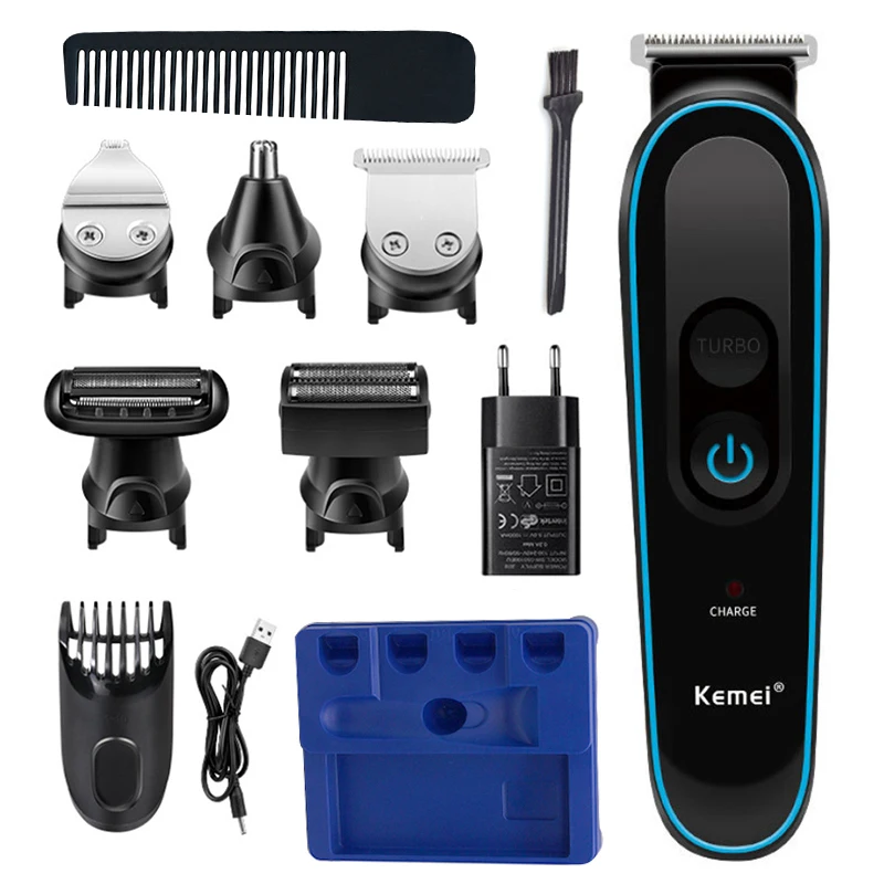 

Kemei All In One Grooming Kit for Men Kemei Hair Trimmer Beard Electric Two Speed Facel Body Clipper Hair Cutting Machine