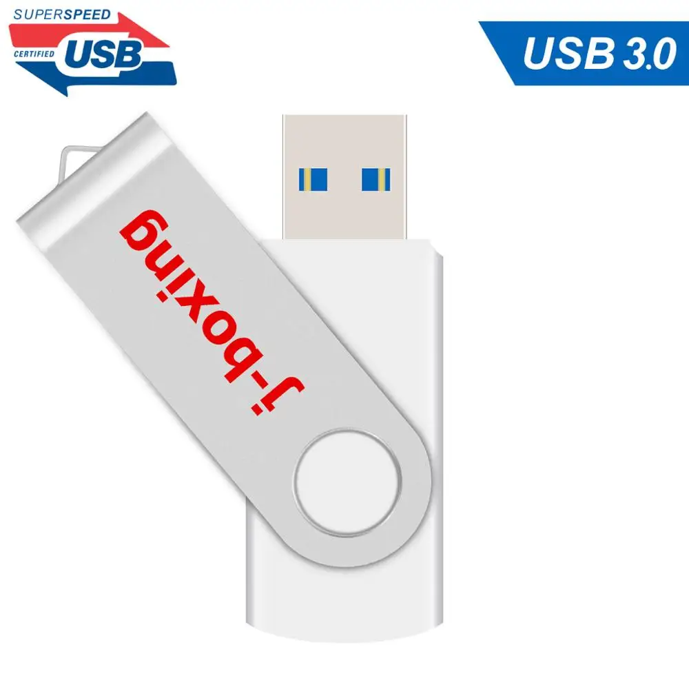 Металлический вращающийся флеш накопитель J boxing 16 ГБ 32 64 ГБ|USB флэш-накопители| |