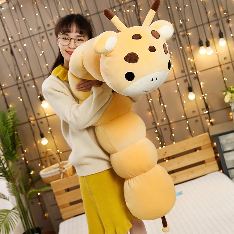 

cute a long peluche insect transform panda plush toy juguete pillow stuffed animals peluches grandes home decoration doll gift