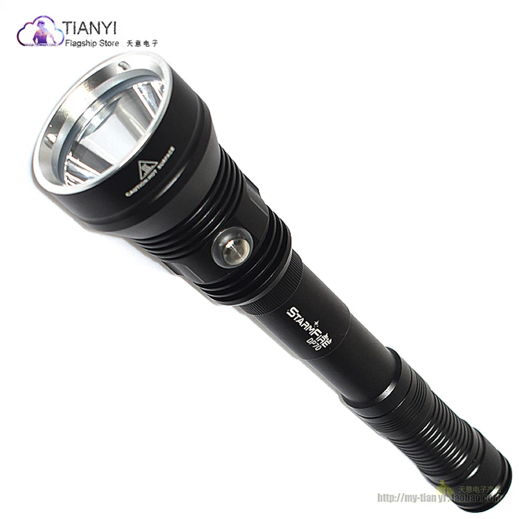 

XHP70.2 Diving Flashlight Extended 26650 Lithium Battery Flashlight Concentrating Long Shot High Power Diving Fill Light
