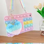 Мягкий силиконовый чехол для Samsung Galaxy Tab S6, A7 Lite 8,7, 10,4, A 8,0, 10,1, 2019, T290, T500, T220, P610, T510, снимает стресс