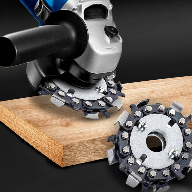 2.5 Inch 8 Teeth Wood Carving Disc Chain For Use With Grinders Power Tool Accessoires | Инструменты