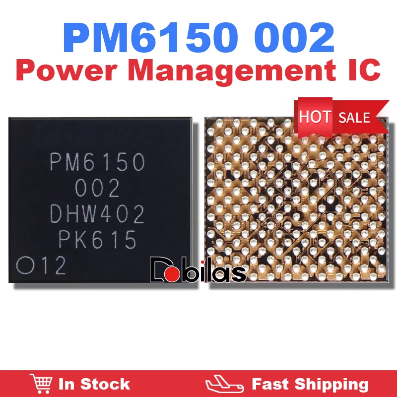 

Блок питания 1шт./лот PM6150 002 Power IC BGA, чип управления питанием, мобильный телефон интегральные схемы, запасные части, чипсет