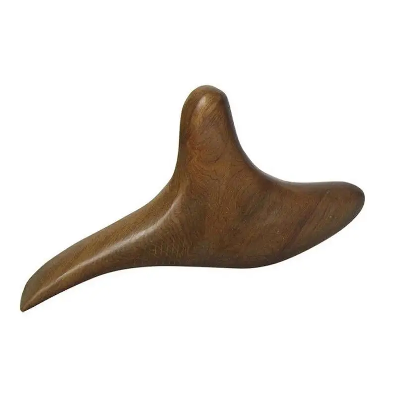 

Wooden Massager Triangle Trigeminal Fragrant Body Neck Relax Blood Circulation Wood Reflexology Tool Spa Therapy Massage