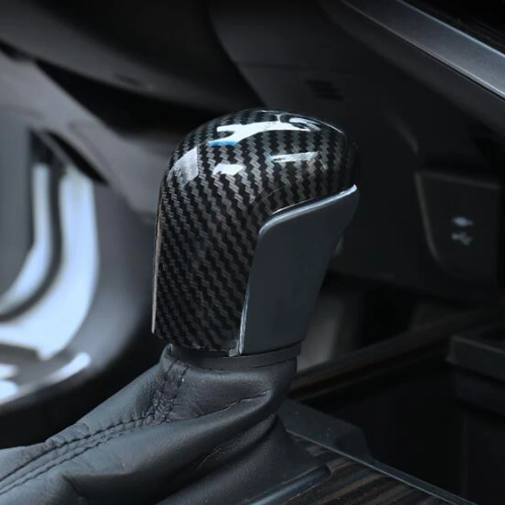 

For Toyota Avalon XX50 2018 2019 Accessories Car styling ABS Matte Car Gear Head Shift Knob Cover Gear Shift Handle Trim