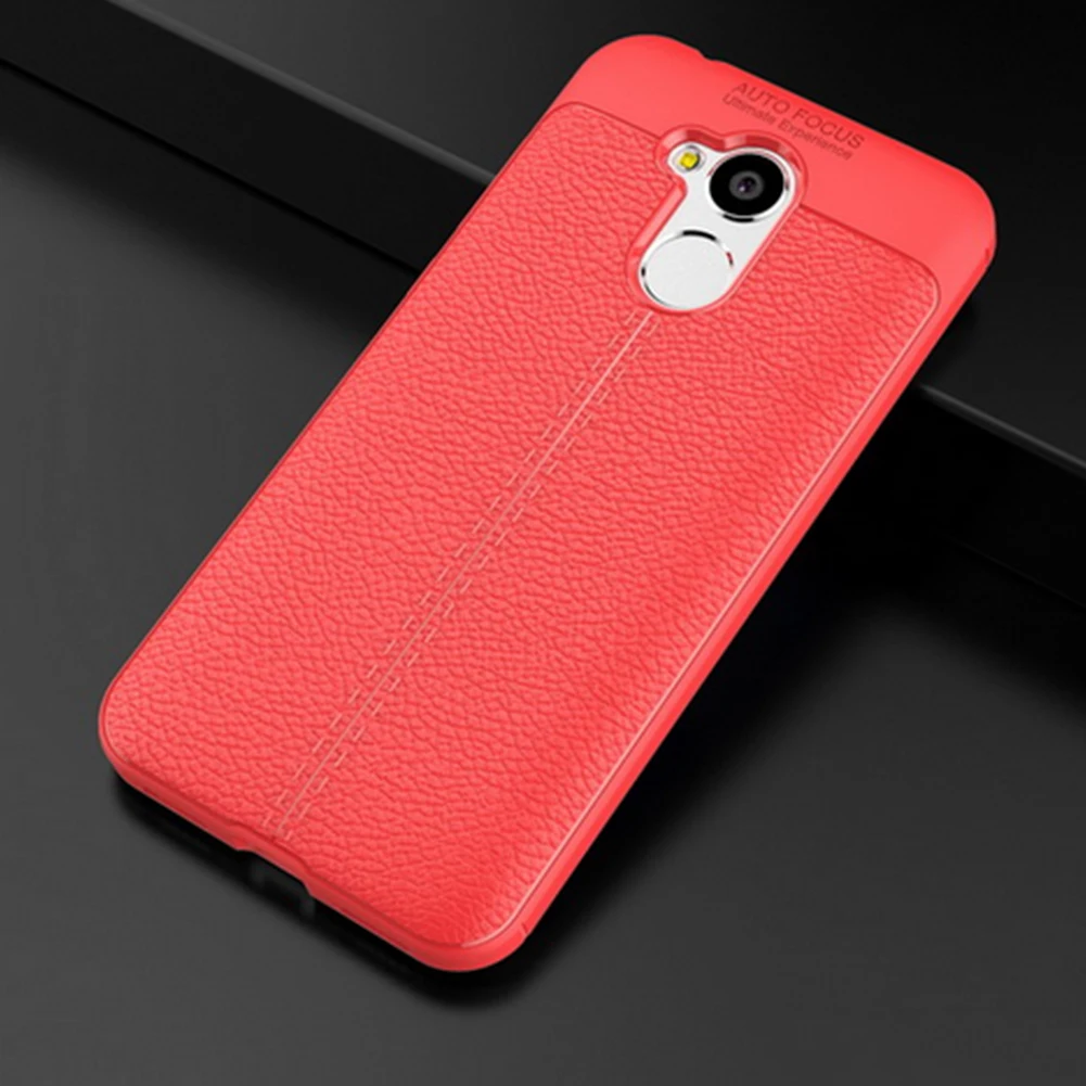 

Case for Redmi Note 4 Soft TPU Bumper Flexible Case [Shock Absorption] Stylish Protective Cover for Xiaomi Redmi Note 4 - Red