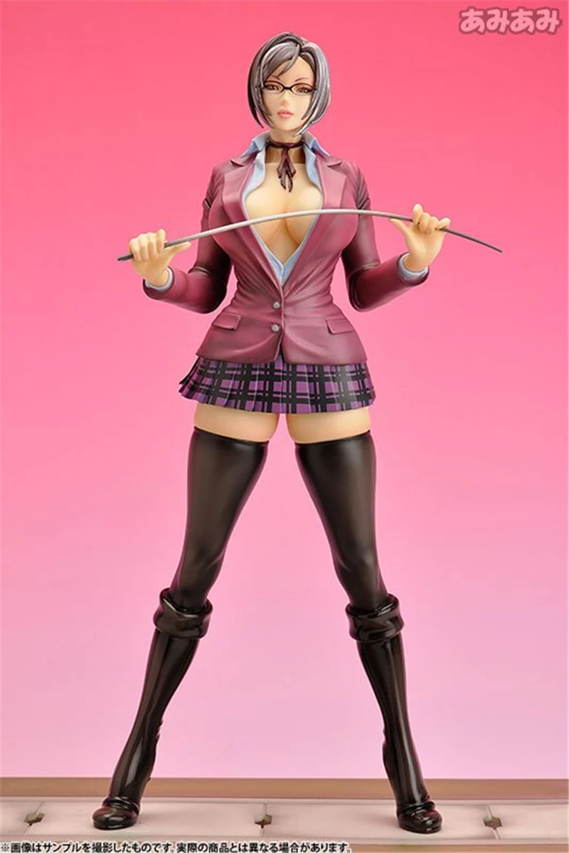 

Anime Sexy Figure Prison School Vice President Shiraki Meiko Uniform Ver. PVC Action Figure Collectible Teacher Model Toys Doll