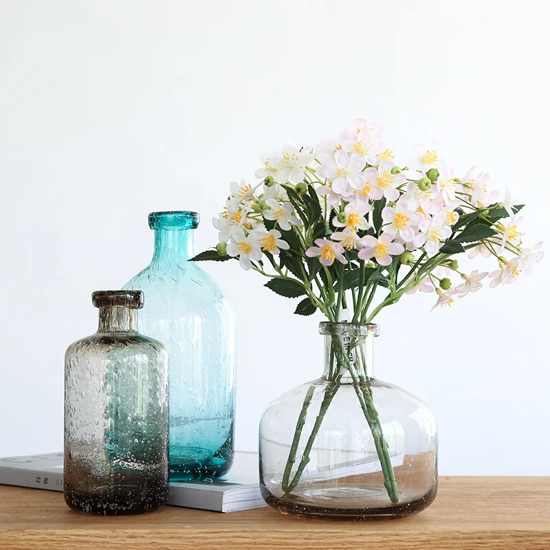 1 шт. скандинавский стеклянный контейнер для высушенных цветов террариума