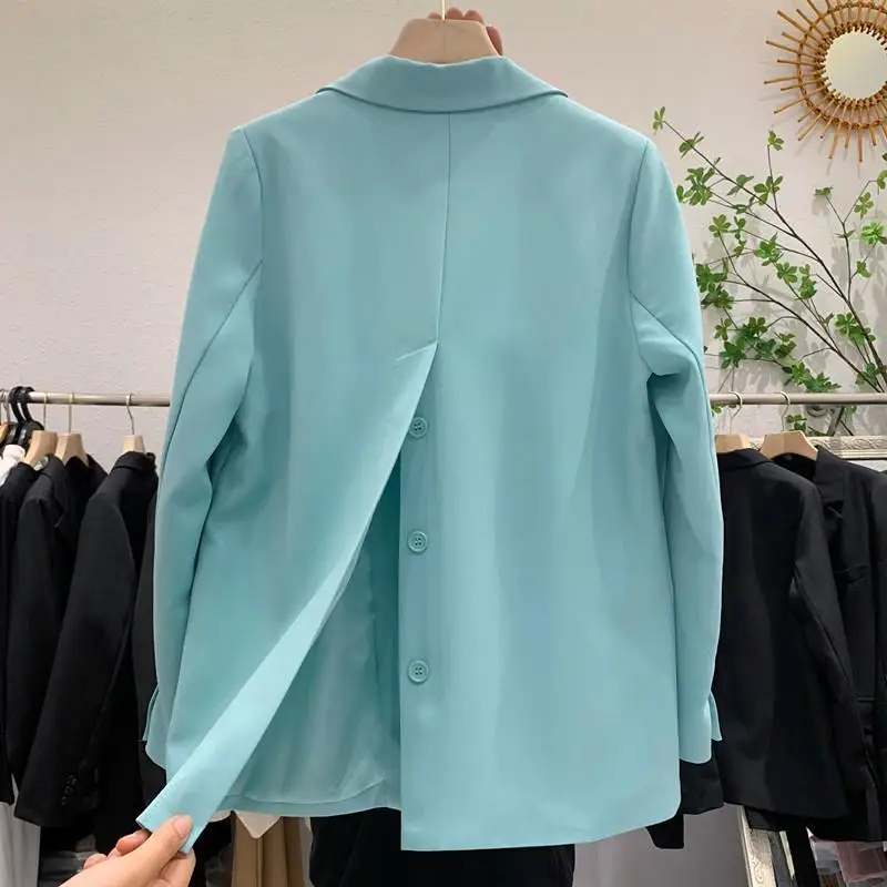 

Cheap wholesale Fad spring autumn new Vogue casual Ladies work wear nice women Jacket woman female OL blazer coat Fy2076