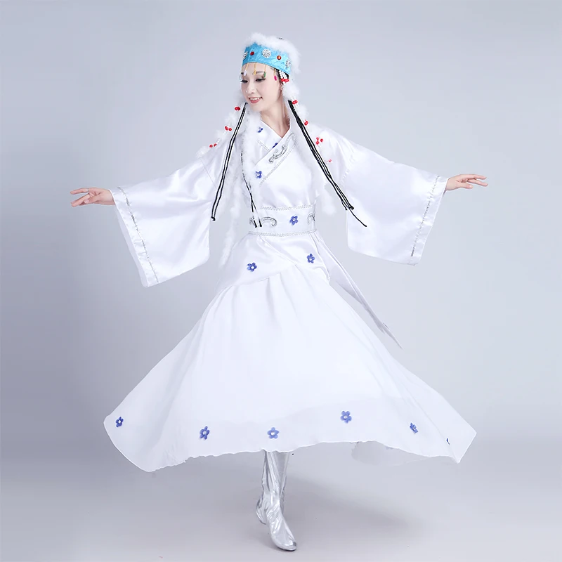 

Костюм для выступления в старинном монгольском стиле «Хуэй», сценический костюм для телевидения и фильмов на весну и осень, включая шляпу, к...