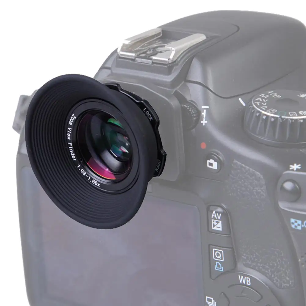 

Увеличительный окуляр для видоискателя, 1,08-1.6X, для Canon, Nikon, DSLR-камер