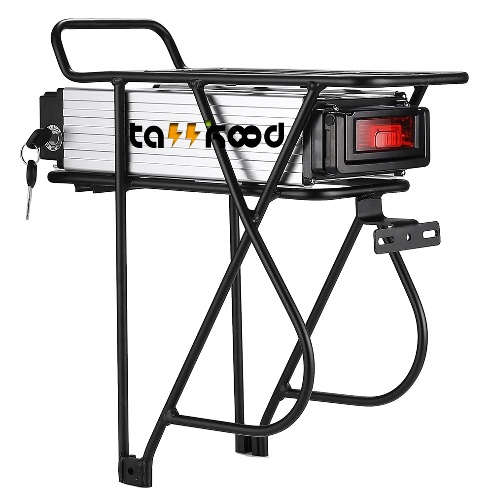 Алюминиевая задняя стойка для электровелосипеда литиевая батарея 24 В 20 Ач 25 30 40