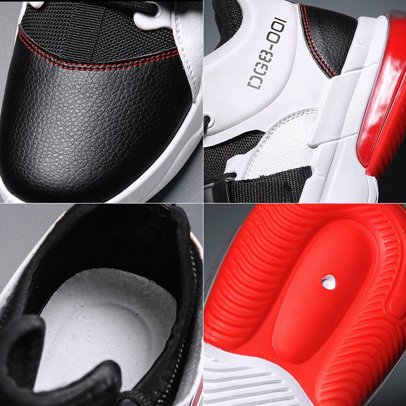 New Arrival Men's Running Shoes Thick Sole PU Classic Sneakers Male Trending Urban Sports Street Jogging Outdoor Walking | Спорт и