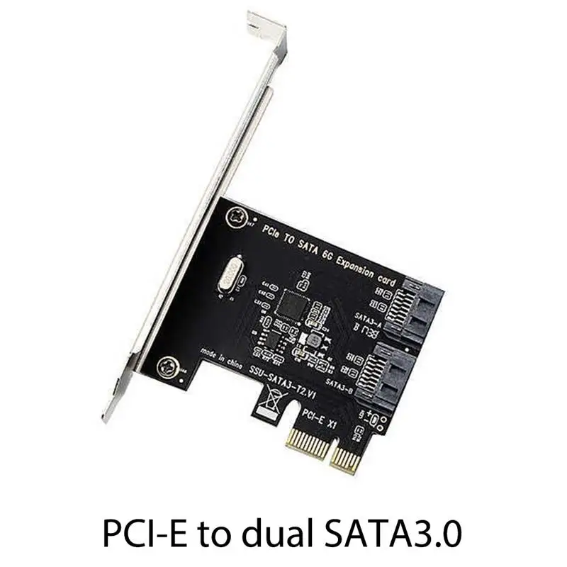 pci e 20 x1 до 2 порты sata iii 6 гбсек внутрен