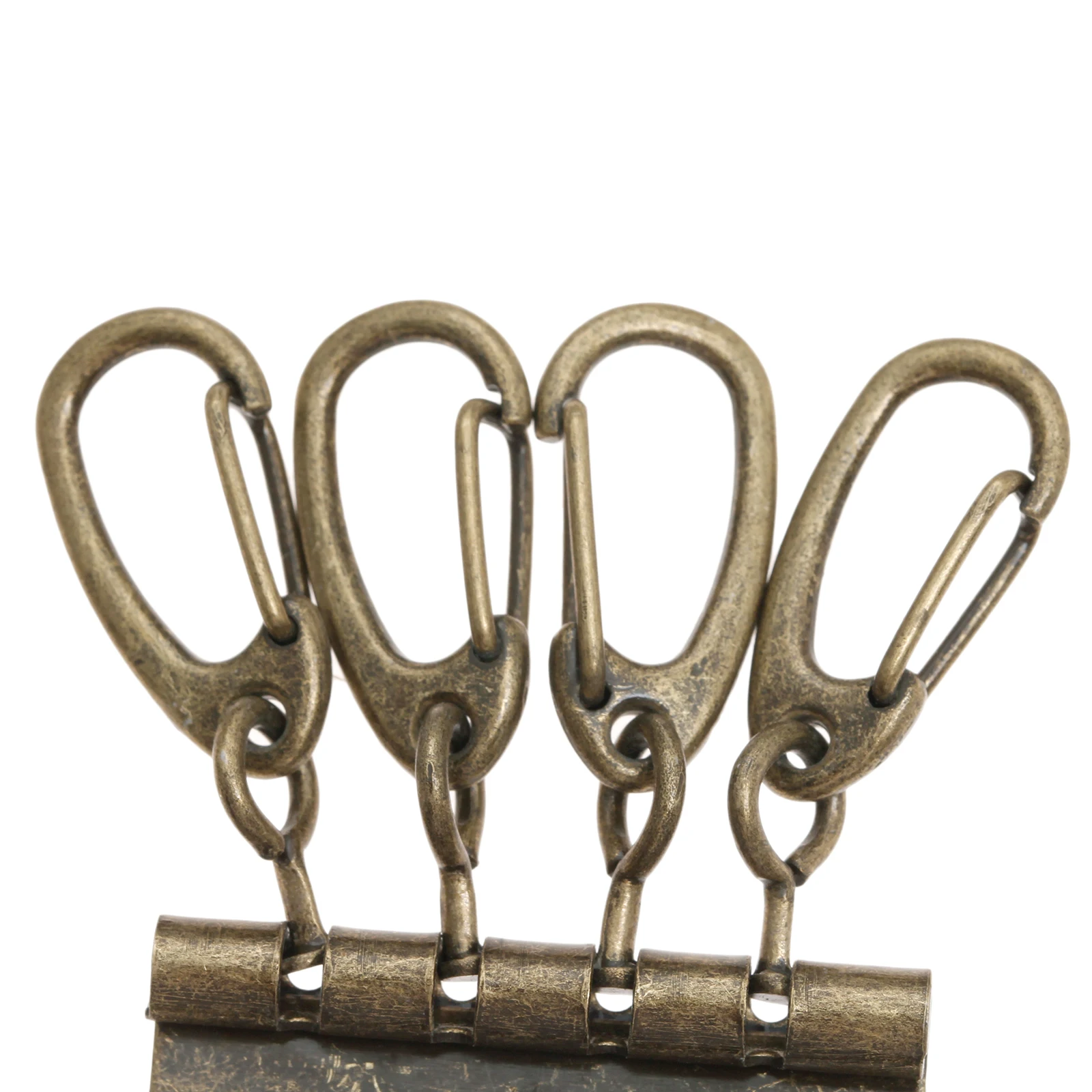 5pcs Compact Key holder Wallet Row Chain 4-6 Hooks Handmade Leather Craft Hardware DIY Accessories | Дом и сад