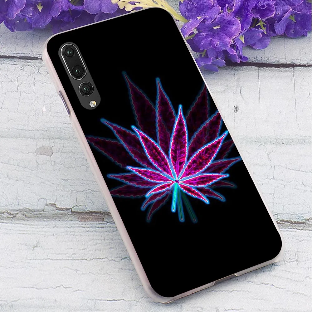 Fashion Cannabis Leaf Phone Case for Huawei Nova 4 Cover 6A 7A 8/9/10 Lite View 20 Pro 9X Y6 Y7 Y9 3/3i/5i | Мобильные телефоны и