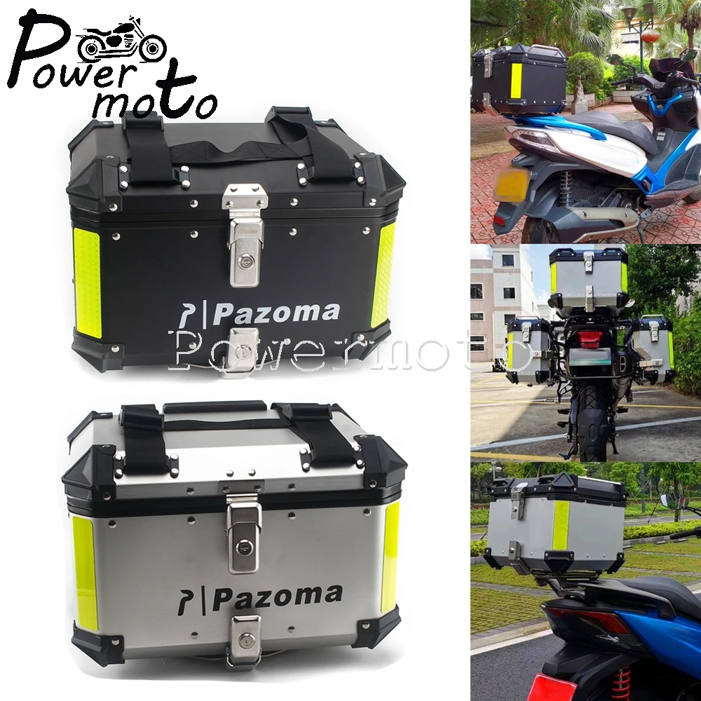 

2PCS 42L Motorcycle Rear Top Case Quick Release Suitcase Pannier Cargo Topcase Storage Box for BMW F750GS F850GS R1200GS R1250GS