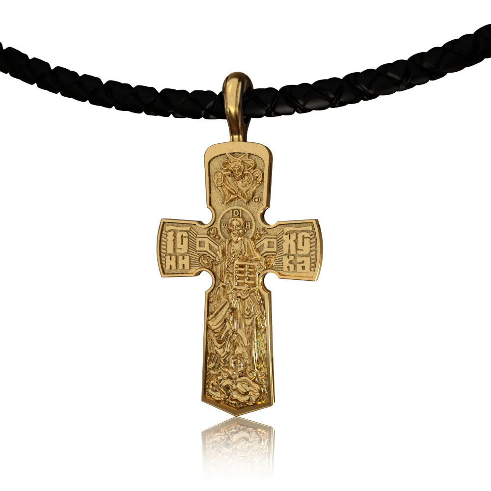 

Man necklace Fashionable Christian Metal Cross Jesus Christ Savior Orthodox Gospel Catholic Personality Pendant Necklace