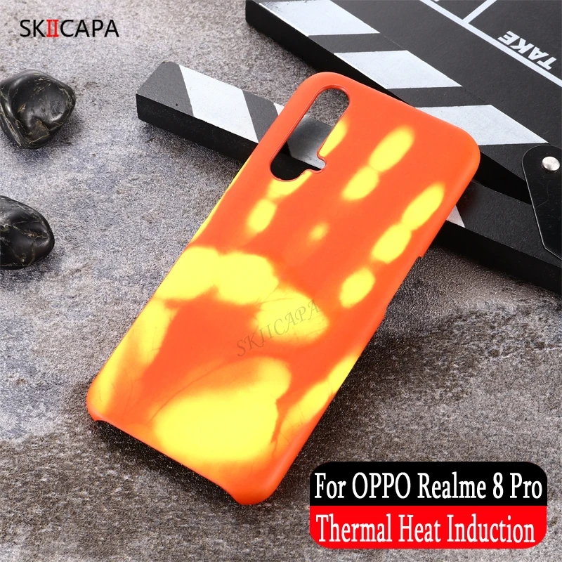 Чехол для OPPO Realme 8 Pro Термальность тепла индукции чехол телефона X50 X7 7 Q2 6 рий 20 C17 Q C3