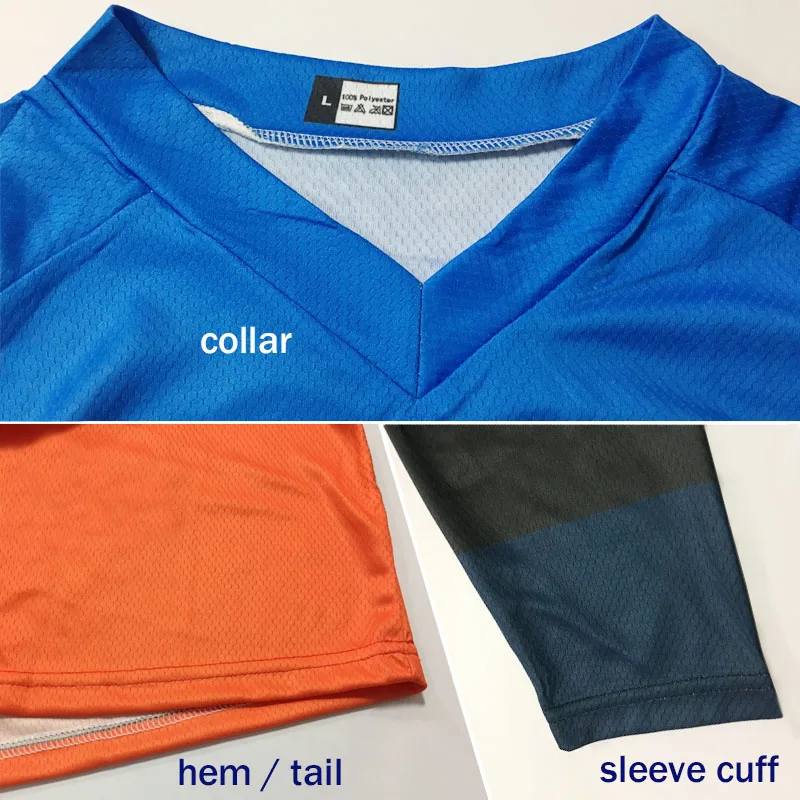 

Motocross Downhill Jersey Mountain Bike Motorcycle Breathable Bicycle MTB MX Off Road T-Shirt Long Sleeve Clothing Tops 2021