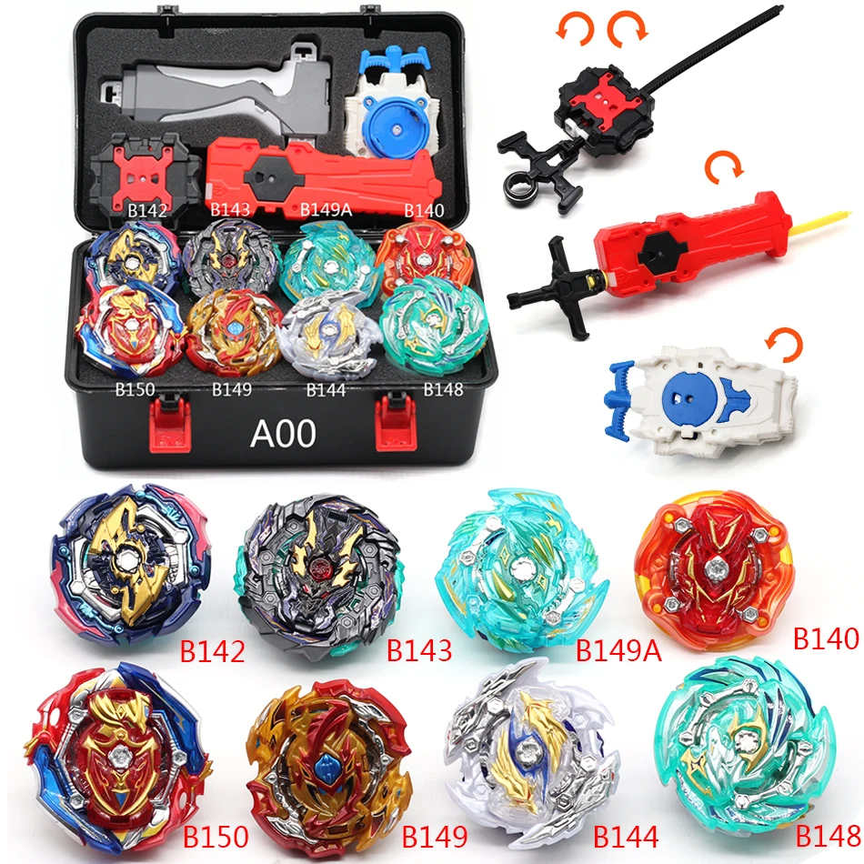 Beyblade Burst Bey Blade игрушка из металла Funsion Bayblade набор коробка для хранения с ручкой пусковая пластиковая коробка игрушки для детей
