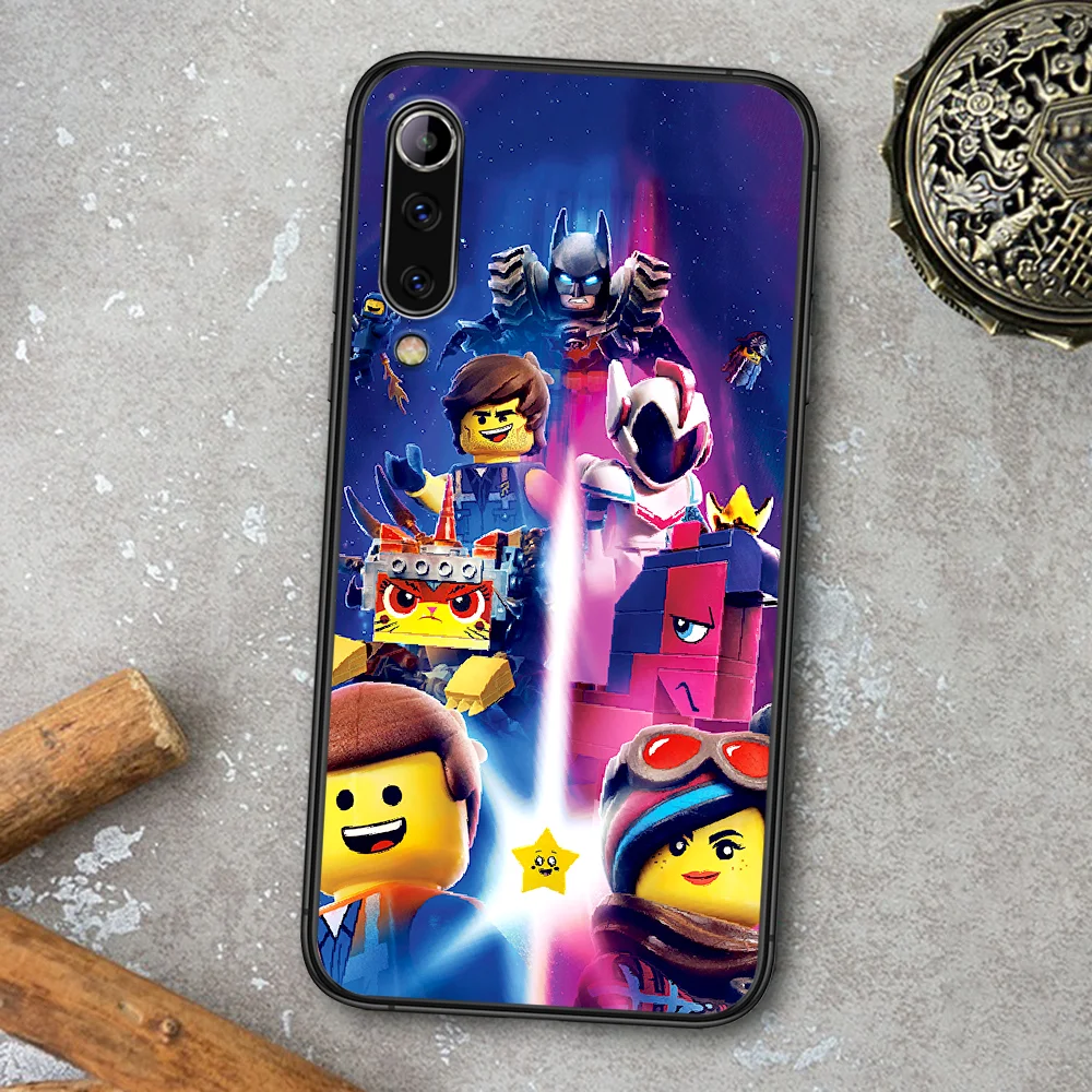 

Anime LEGOs Ninjago Phone Case For Xiaomi Mi Note 10 A3 9 MAX 3 A2 8 9 Lite Pro Ultra black Back Soft Prime Painting Waterproof