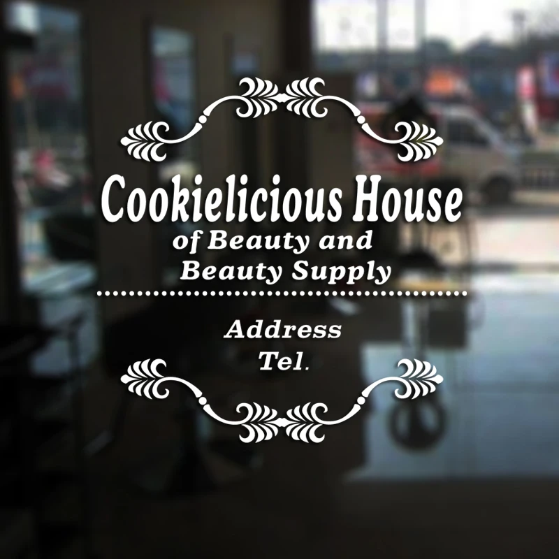 Наклейки для маникюра салонов макияж спа-наклейка красивые плакаты виниловые