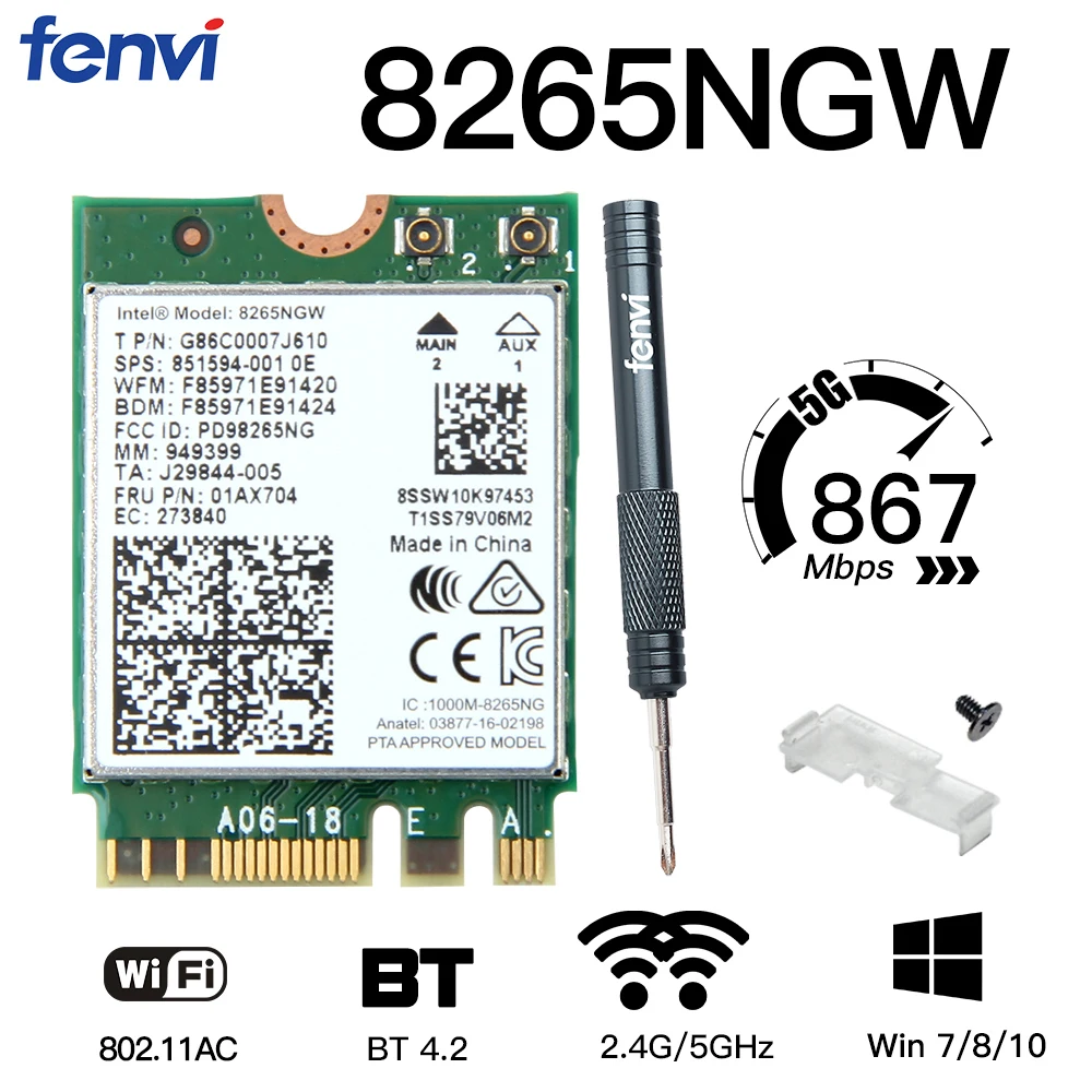 3000 / Wi-Fi 6 AX200 M.2 NGFF 802.11AX Wi-Fi  Bluetooth5.2  Wi-Fi 6E Intel AX210NGW  2, 4G/5