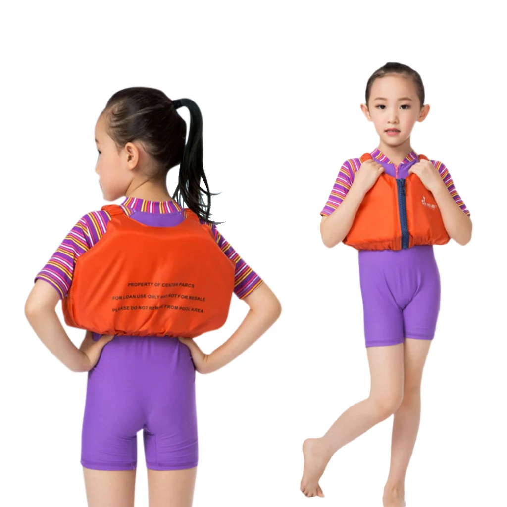 

Kids Child Swimming Training Float Jacket Buoyancy Aid Vest S Yellow for wimming pool