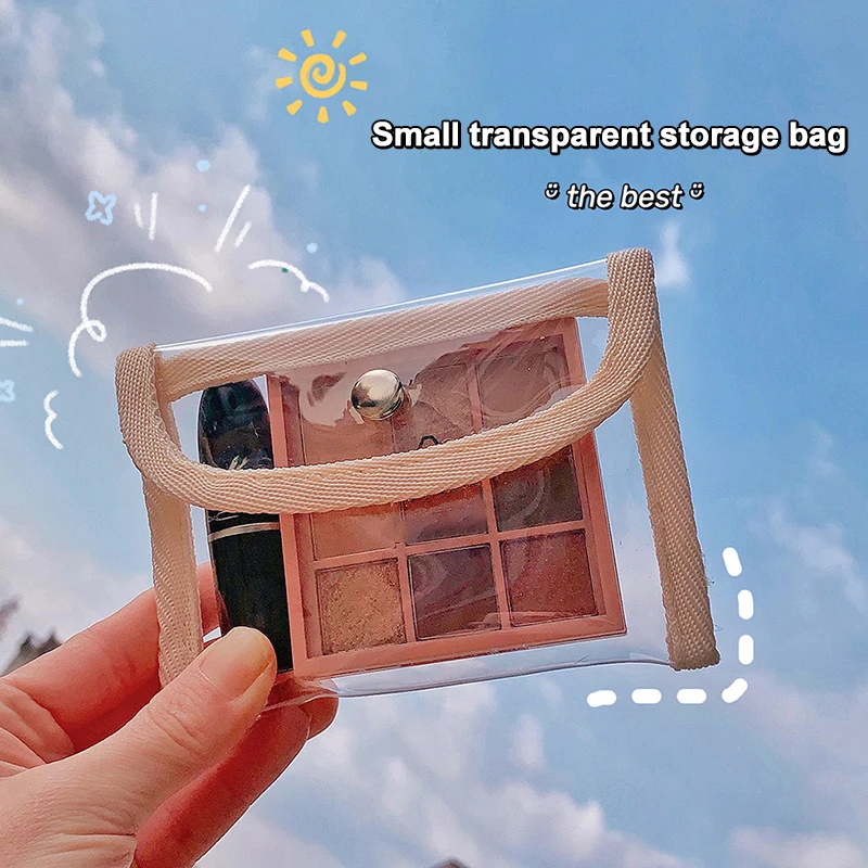 

Clear Waterproof Cosmetic Bag Multifunctional Portable Travel Home Organizing Bag Makeup Bags For Indoor Outdoor Organizador