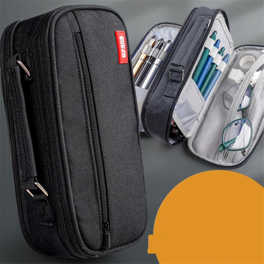 Чехол для карандашей s японские канцелярские товары большой футляр ручек и чехол