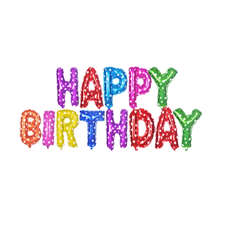 16 дюймов фольга для дня рождения воздушные шары малышей Первый первый день