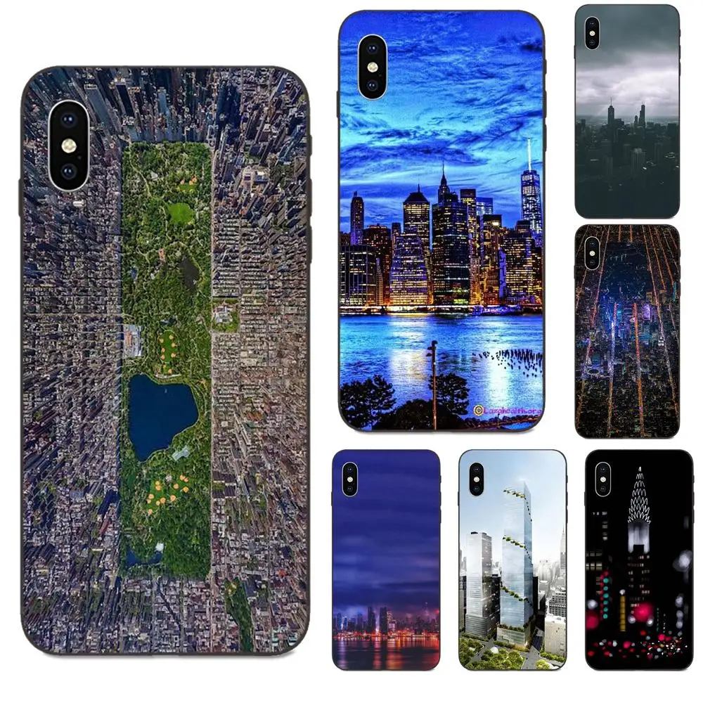 Чехол для телефона Apple iPhone 11 X XS Max XR Pro 4 4S 5 5S SE 6 6S 7 8 Plus из ТПУ с изображением Нью