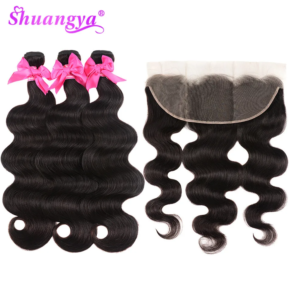 Малазийские волнистые пучки с фронтальной шнуровкой от уха до фронтальные