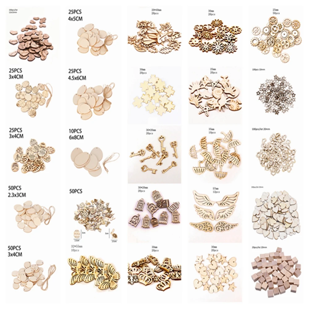 Милый свадебный мини стол в форме сердца/звезды/круга/квадрата необработанные