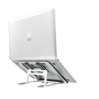 5 gear adjustable aluminum foldable laptop stand desktop notebook holder desk laptop stand for 7 15 inch macbook pro air