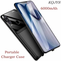 kqjys 6000mah battery charging case for vivo u3u3x battery case portable power bank battery charger case for vivo y3 power case