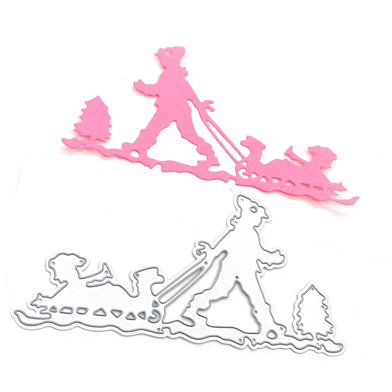 

Julyarts Sled Metal Dies for Card Making New for 2020 Crafts Scrapbook Paper Craft Knife Mould Blade Punch Stencils Dies