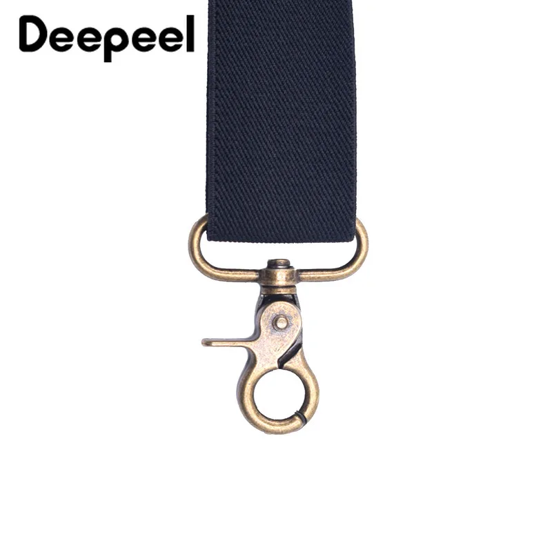 Deepeel 1 шт. 3.5X120cm Для мужчин 4 пряжки с зажимом Регулируемая х образные Бронзовый