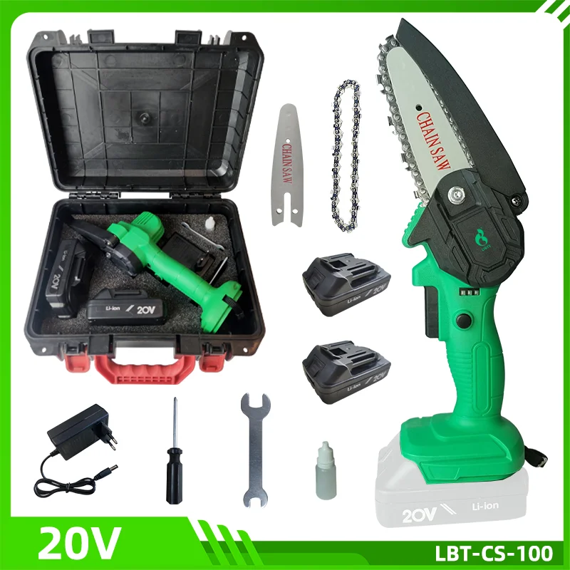 

Electric Mini Chain Saws Pruning ChainSaw Cordless Garden Tree Bush Cuttting Trimming Saw For Wood Cutting With Lithium Battery