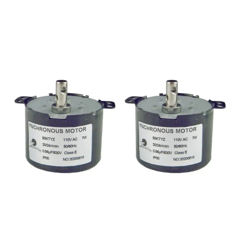 CHACNS мотор-редуктор синхронный 50KTYZ 110V 20-24RPM большой крутящий момент маленький