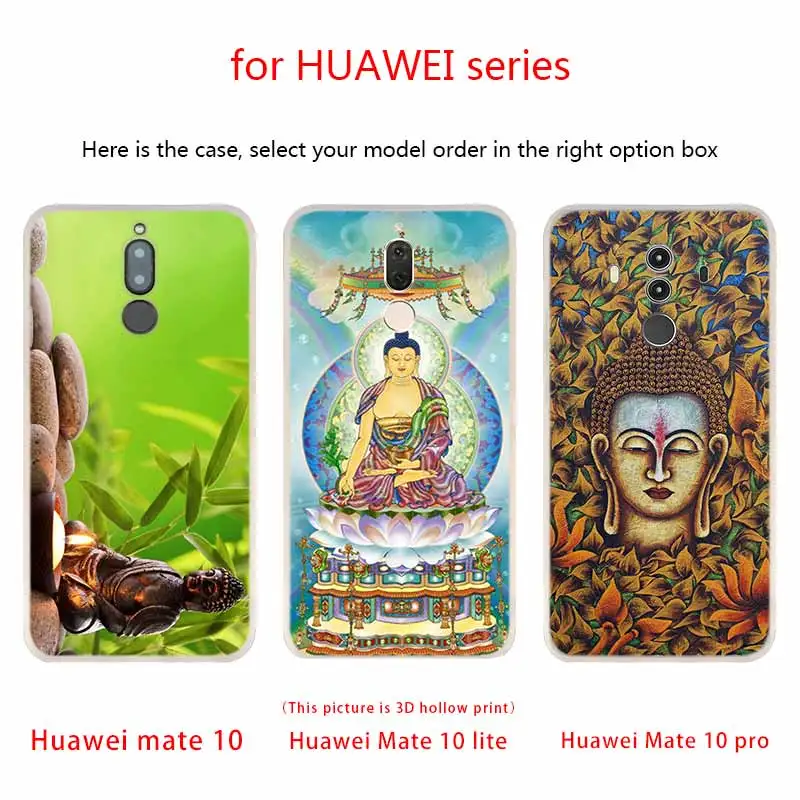 Мягкий силиконовый чехол Будда для Huawei Mate 30 20 10 Lite pro 20X 30lite Cover nova 5i 5z 4 3 3i Fashion Cases |