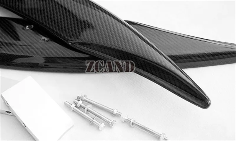 Стильный задний спойлер для багажника из настоящего углеродного волокна HM