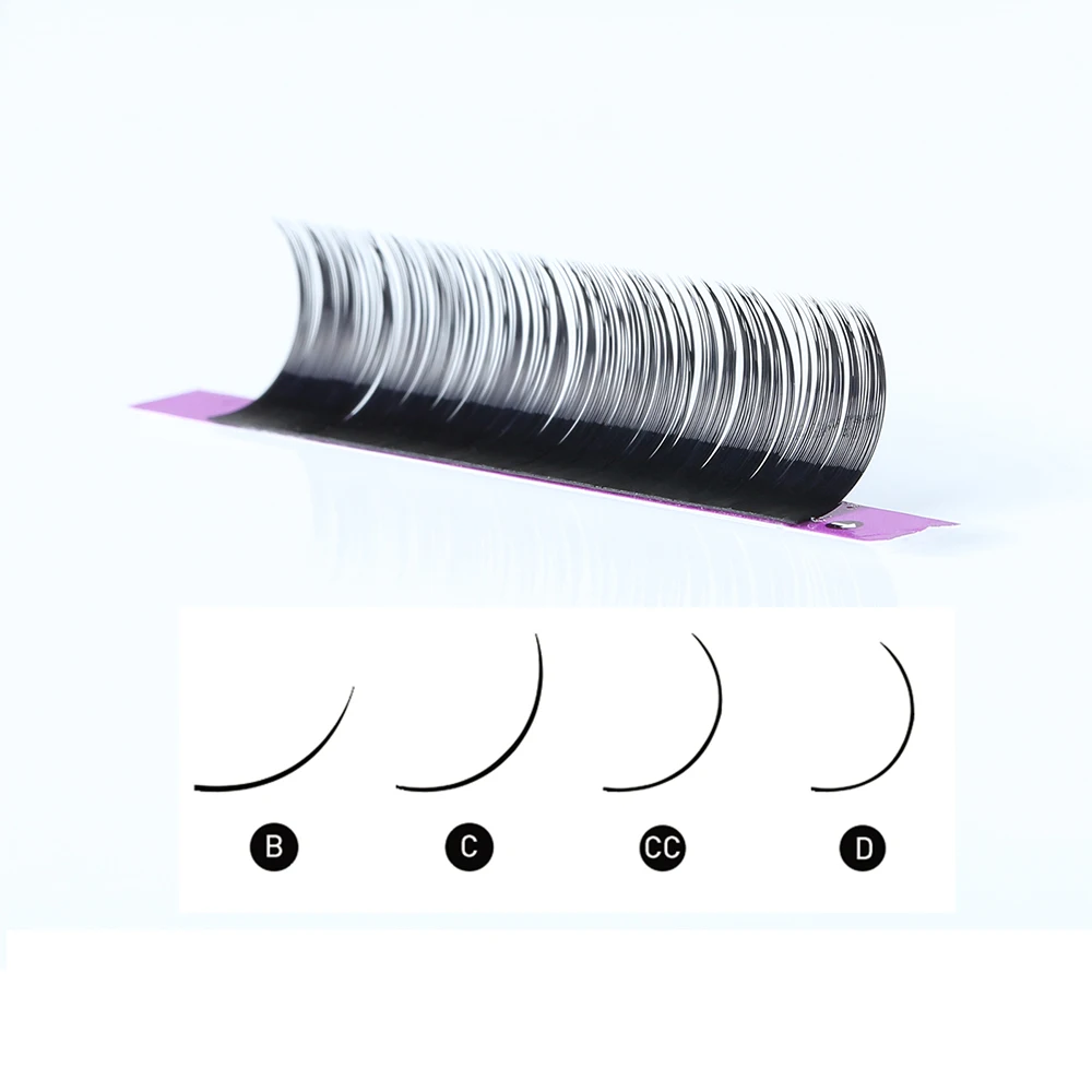 2 Упак. Черные глянцевые ресницы натуральные накладные искусственные posticos