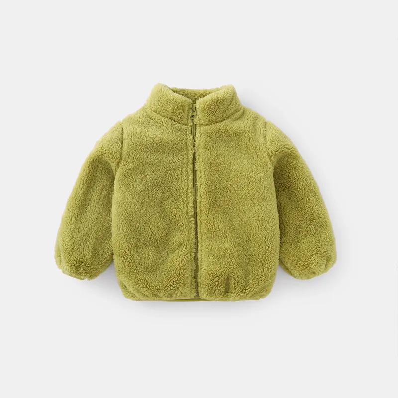 

Popodion Baby Girl Winter Clothes Boys and Girls Cotton Jacket Children's Plush Jacket Baby Warm Clothes FGD10123