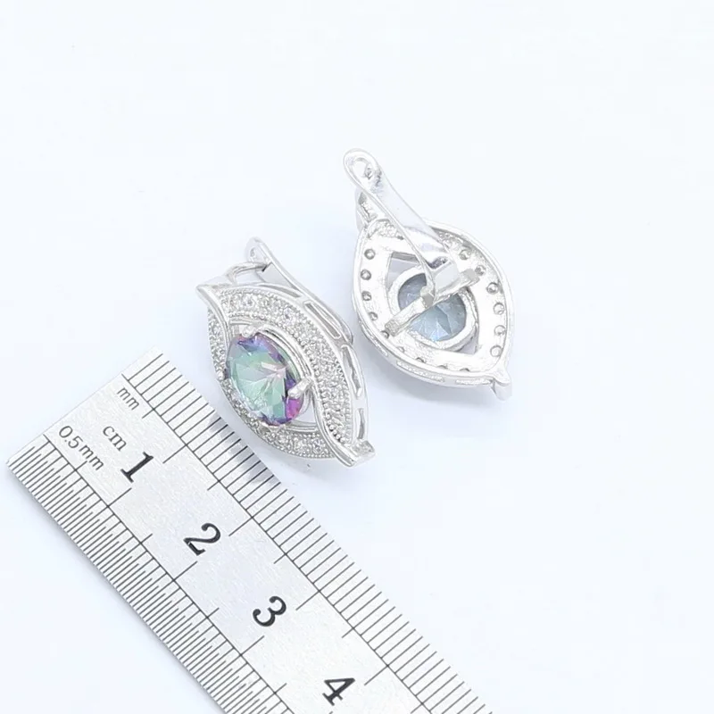 Комплект из колье и серёг 6 цветов|Ювелирные наборы для невесты| |