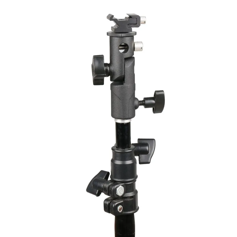 E-образный металлический кронштейн для вспышки Универсальный держатель зонта