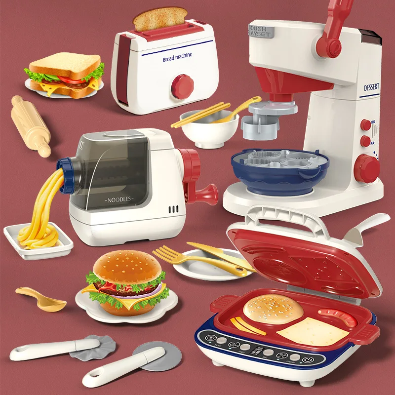 Машинка для приготовления слайма хлеба игрушечный набор кухонные игрушки