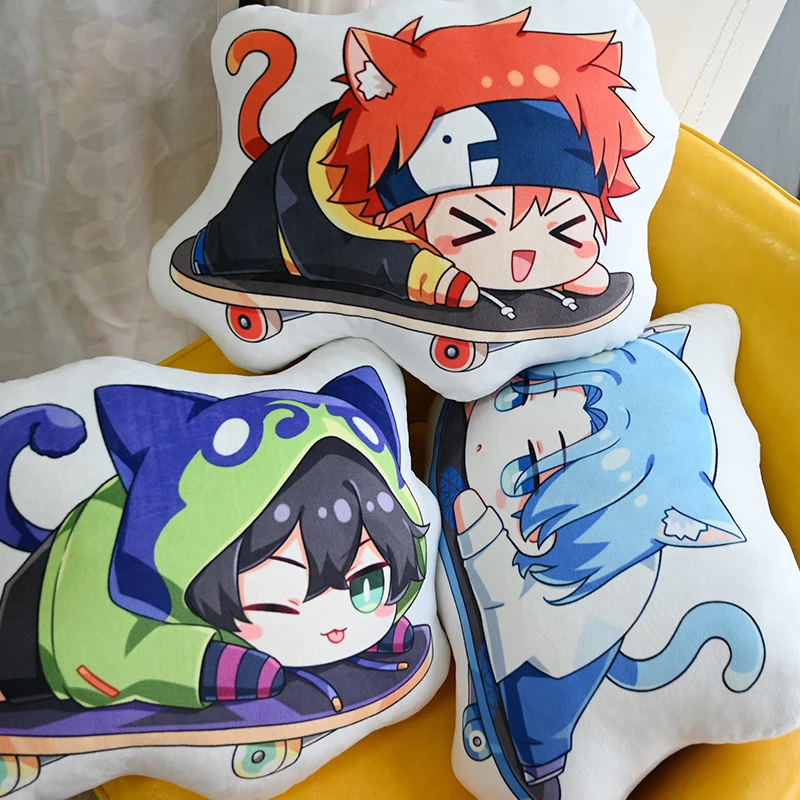 

HOT Anime SK8 the Infinity SK EIGHT Throw Pillow REKI SNOW MIYA Cartoon Plush Stuffed Dakimakura Soft Bed Cushion Xmas Gift