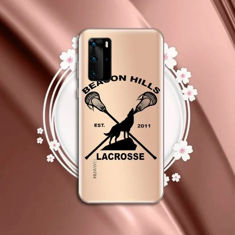 

Dylan O'Brien Teen Wolf Stilinski 24 high quality luxury Phone Case Transparent for Huawei P honor 8 10i 20 30 40 smart 2019